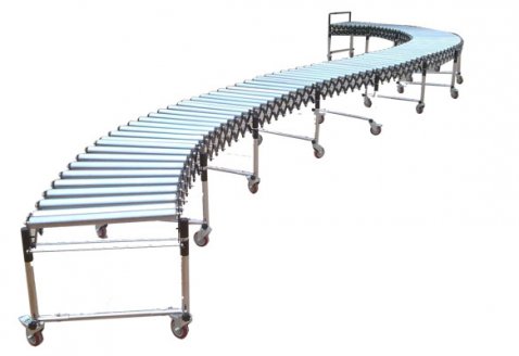 無(wú)動(dòng)力滾筒伸縮線